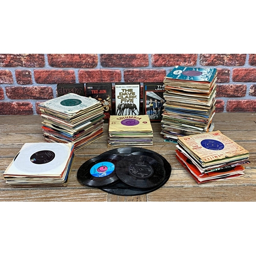 3604 - Collection of 45 singles of various genres, mainly Jazz to include Leadbelly, The Stardust Road, Bil... 