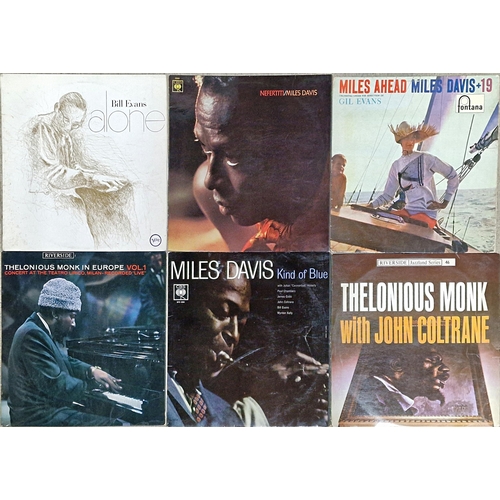 3647 - Collection of Jazz original LP's to include Thelonious Monk and Miles Davis, all VG condition, all V... 