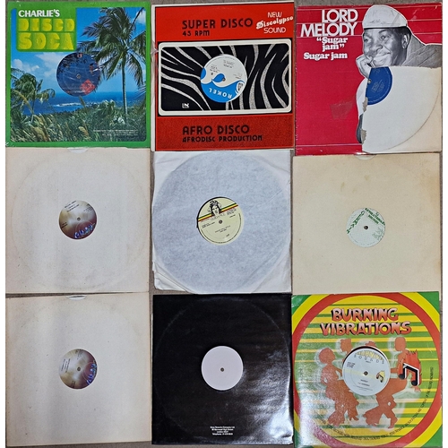 3649 - Vinyl job lot of Reggae and African records