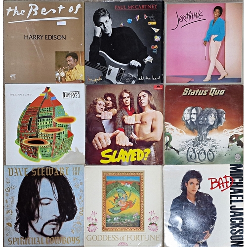 3656 - Collection of mixed genre vinyl records to include Jazz, Classic Rock and Folk, approx 185 records