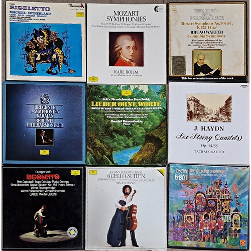 3657 - Collection of vinyl records Classical box sets, some still sealed