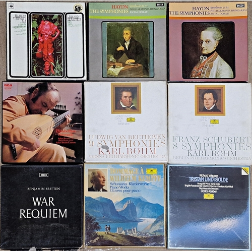 3657 - Collection of vinyl records Classical box sets, some still sealed