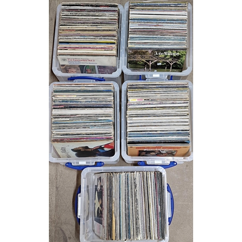 3658 - Extensive collection of mixed genre vinyl records, approx 500 examples