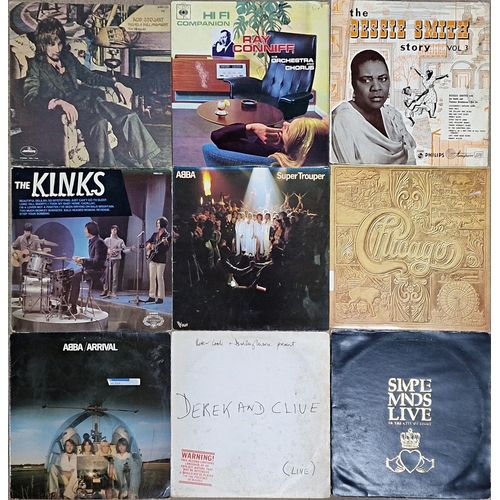 3658 - Extensive collection of mixed genre vinyl records, approx 500 examples