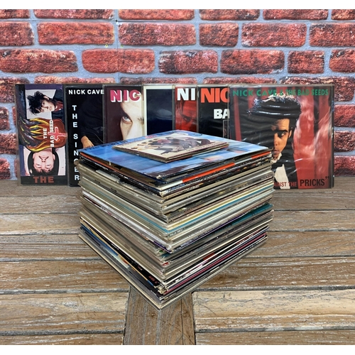 3660 - Collection of vintage mixed genre vinyl records to include Nick Cave & The bad Seeds, Prince, The Po... 