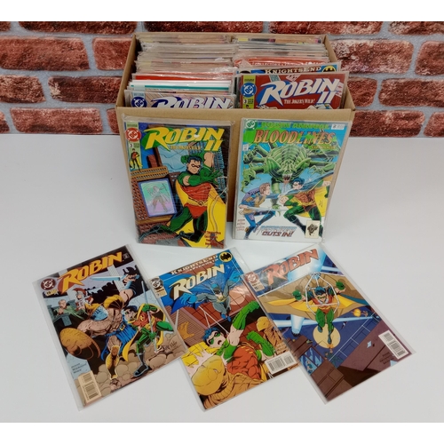 3560 - DC COMICS: Approx 210 Robin Comics including many sealed collectors editions, reversible cover, spec... 