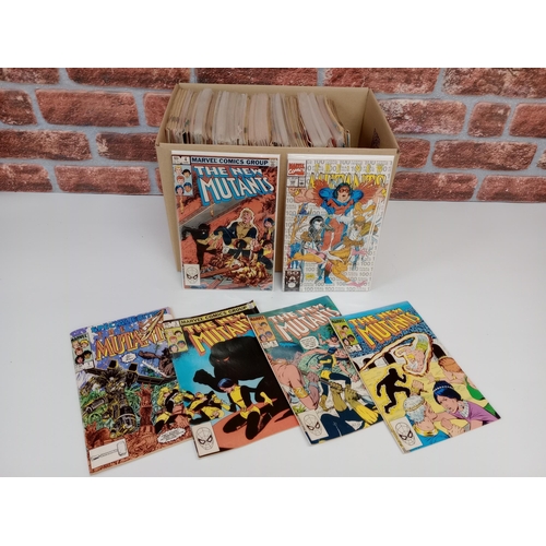 3562 - MARVEL COMICS: Approx 125 New Mutants Comics to include issues between issue 3 and 100, including is... 