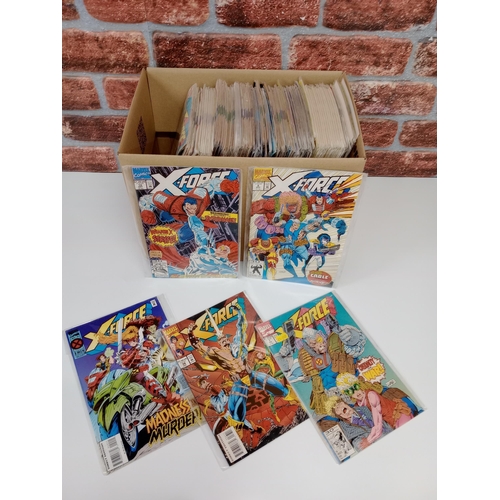 3563 - MARVEL COMICS: Approx 110 X-Force Comics and annuals featuring Deadpool, Domino etc Some Duplicates ... 