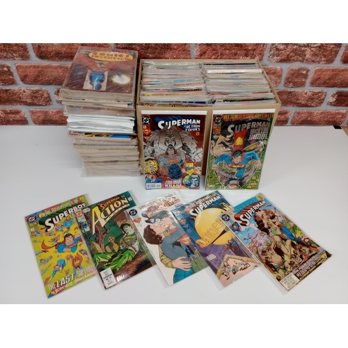 3566 - DC COMICS: A large collection of approx 330 Superman Comics, to include various sealed Memorial sets... 