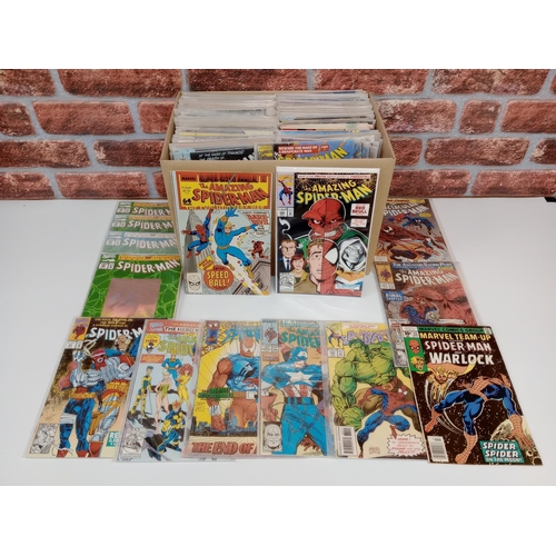 3570 - MARVEL COMICS: Approx 170 Spiderman Comics to include various The Amazing Spiderman issues, Evolutio... 