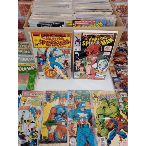 3570 - MARVEL COMICS: Approx 170 Spiderman Comics to include various The Amazing Spiderman issues, Evolutio... 