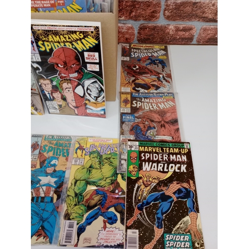 3570 - MARVEL COMICS: Approx 170 Spiderman Comics to include various The Amazing Spiderman issues, Evolutio... 