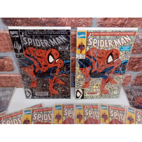 3572 - MARVEL COMICS: Job lot of 29 Spiderman The Legend of the Arachknight 'Torment' issue 1 First Todd Ma... 