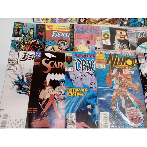 3573 - MARVEL COMICS: Approx 306 various mixed marvel comics, to include Namor, The New Warriors, Dark Hawk... 