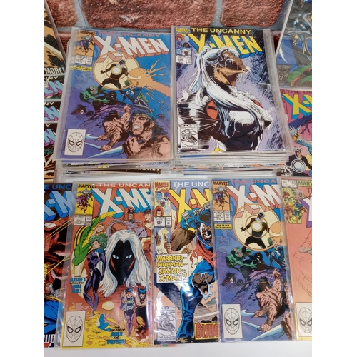 3576 - MARVEL COMICS: Approx 75 Uncanny X-Men Comics, to include various issues including sealed annuals wi... 