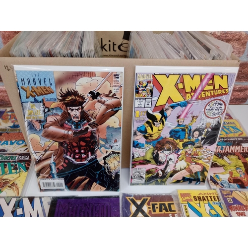 3577 - MARVEL COMICS: Approx 125 various X-Men comics, including Xmen Adventures, Classic X-men, Xmens Havo... 