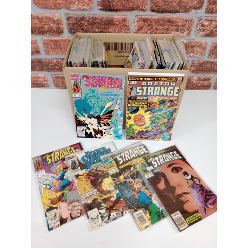 3580 - MARVEL COMICS: Approx 120 Doctor Strange comics including sealed annuals with trading cards, Marvel ... 