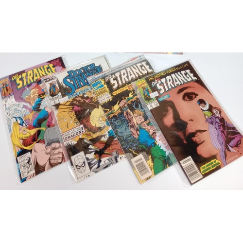 3580 - MARVEL COMICS: Approx 120 Doctor Strange comics including sealed annuals with trading cards, Marvel ... 