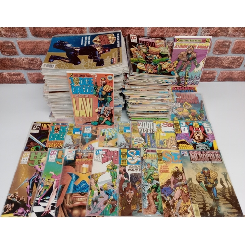 3583 - 2000AD: Large collection of 234 various comics from Fleetway Publications, Eagle Comics, Quality Com... 