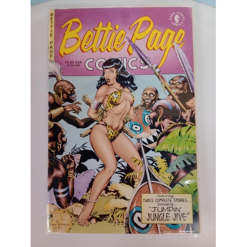 3588 - DARK HORSE COMICS: 3 x Dave Stevens covers to include Bettie Page Comics and 2 copies of Cheval Noir... 