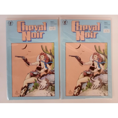 3588 - DARK HORSE COMICS: 3 x Dave Stevens covers to include Bettie Page Comics and 2 copies of Cheval Noir... 