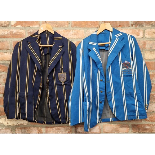 352 - Collection of vintage college sporting blazers to include Askes Boys School and Epsom College exampl... 