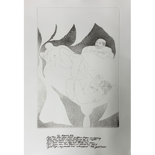 549 - Elizabeth Frink (1930-1993) signed print from set of 19 prints from 'Canterbury Tales', edition of 7... 