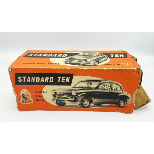 3235 - Victory Industries Models Standard Ten Saloon 1/18th electric scale model. battery box clean with co... 