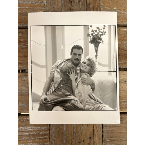 61 - Quantity of original Queen and Freddie Mercury professional photographs, Brian Aris Copyright Scope ... 