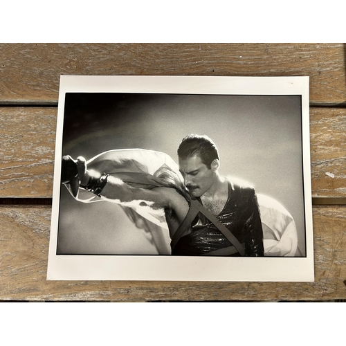 61 - Quantity of original Queen and Freddie Mercury professional photographs, Brian Aris Copyright Scope ... 