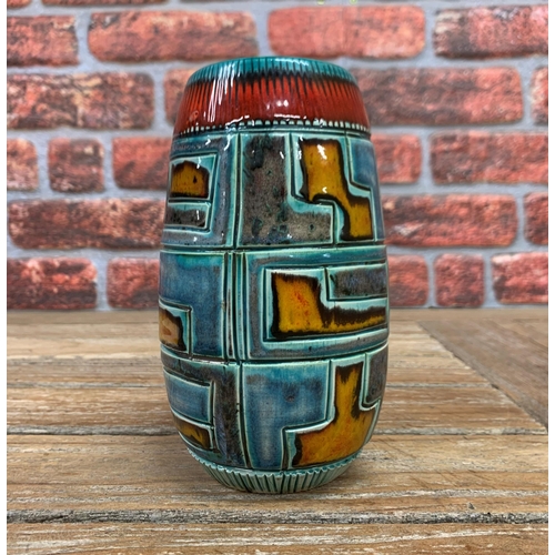 737 - Tradpots studio pottery glazed vase, H 19cm