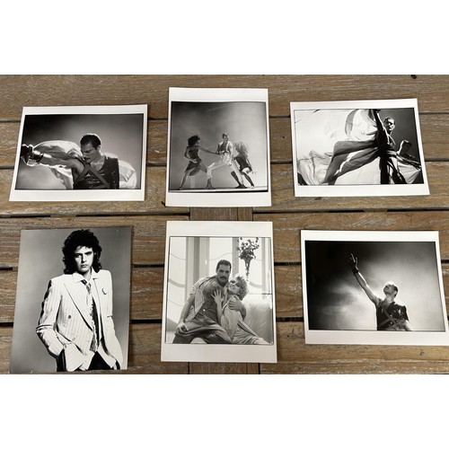 61 - Quantity of original Queen and Freddie Mercury professional photographs, Brian Aris Copyright Scope ... 