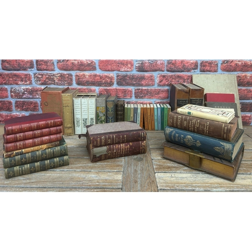 735 - Large collection of vintage and antique books to include art, history, Garden examples (four boxes)