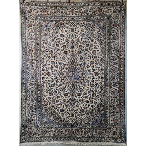 1602 - Signed Central Persian Kashan carpet, 400cm x 305cm