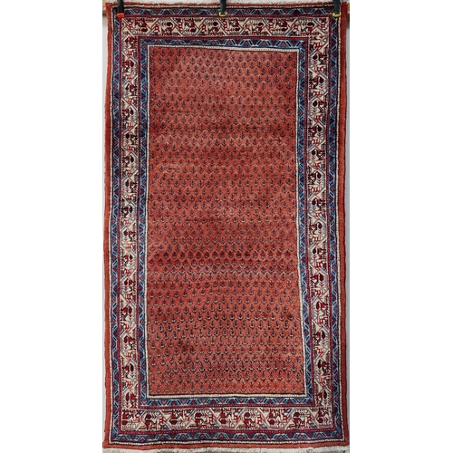 1603 - North West Persian Arak rug, 212cm x115cm