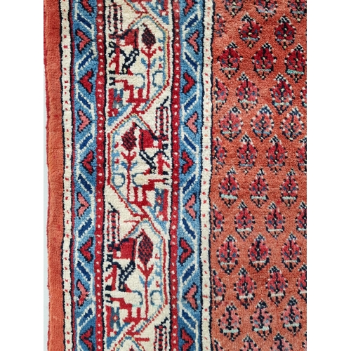 1603 - North West Persian Arak rug, 212cm x115cm