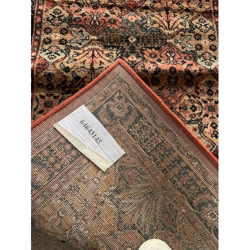 1582 - Modern Belgian Persian style rug, 160cm x 80cm