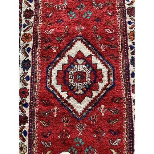 1589 - South West Persian Qashgai runner, 305cm x 80cm