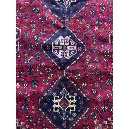 1590 - South West Persian Qashgai carpet, 240cm x 165cm