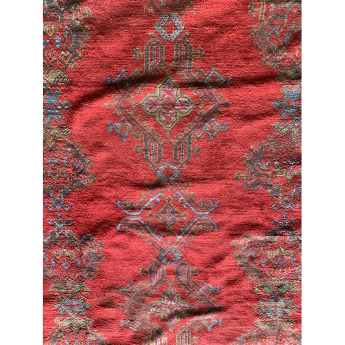 1624 - Large Turkish country house carpet, 360cm x 320cm