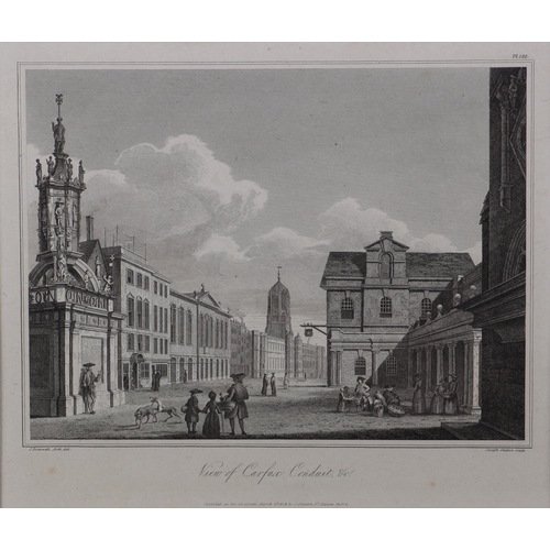 1476 - Pair of Oxford street copper engravings, taken from the 1819 Oxonia Antiqua Restaurata by Joseph Ske... 