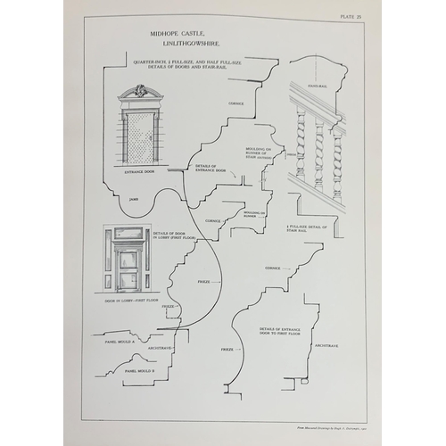578 - Examples of Scottish Architecture from the 12th to the 17th Centuries, National Art Survey of Scotla... 