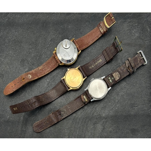 5 - Three vintage gents watches Matthey Doret Electronic, Buren Intramatic and Ingersoll Triumph (3)