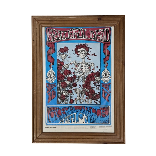 170 - The Grateful Dead, Oxford Circle, Avalon Ballroom San Francisco, gig poster, designed by Stanley Mou... 