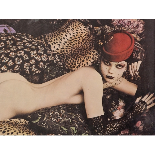 1005 - Original iconic Biba promotional poster, 33 x 70cm, framed