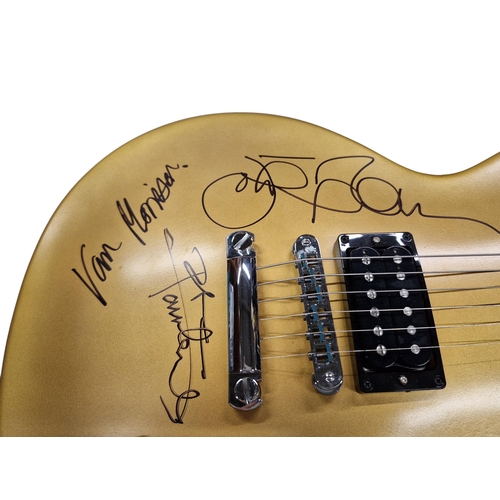 133 - Gibson Futura Les Paul Tribute 120th anniversary electric guitar, signed by Pete Townsend, Johnny Ma... 