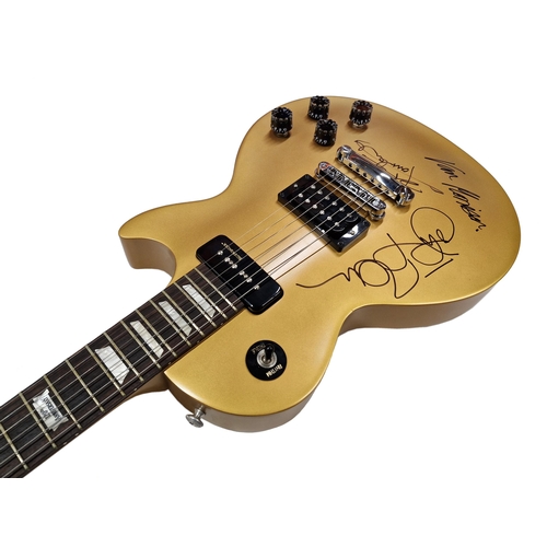 133 - Gibson Futura Les Paul Tribute 120th anniversary electric guitar, signed by Pete Townsend, Johnny Ma... 