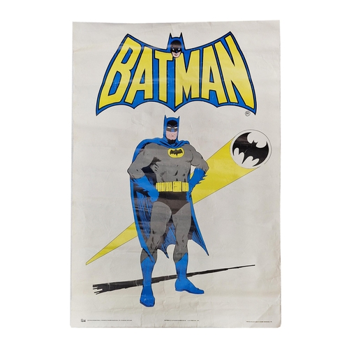 415 - Original 1978 Batman film poster, printed by Holmes McDougal, 94cm x 62cm, unframed