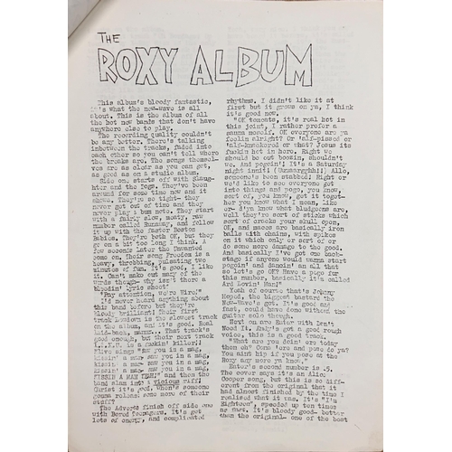 41 - Chainsaw Punk Zine magazine, Issue 1, 1977