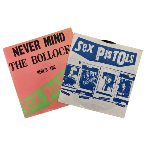 212 - Sex Pistols 'Never Mind The Bollocks' LP, American issue, complete with inner picture sleeve, vinyl ... 